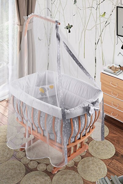 Bebeşik Natürel Damla Sepet Beşik