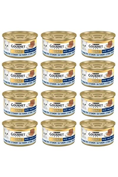 Pro Plan Gourmet Gold Kiyilmis Ton Balikli Kedi Konservesi 85 Gr X 12 Adet