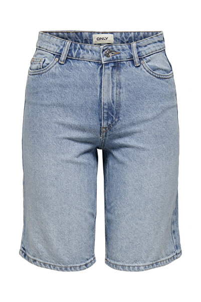 ONLY Kadın Yüksek Bel Kot Şort - 15256709