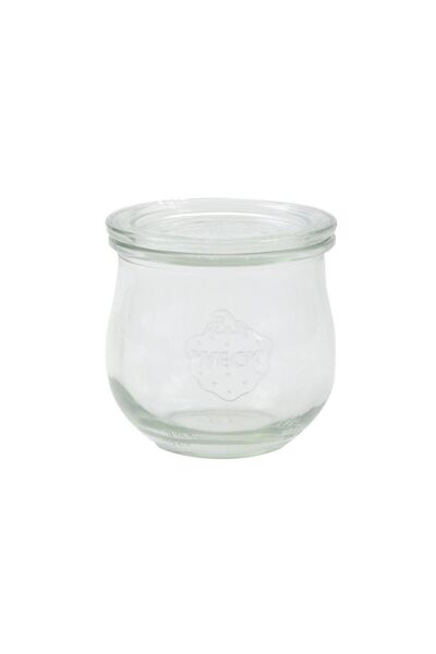 Weck 370 ml Tulip Glass Storage Jar (4 Pieces)