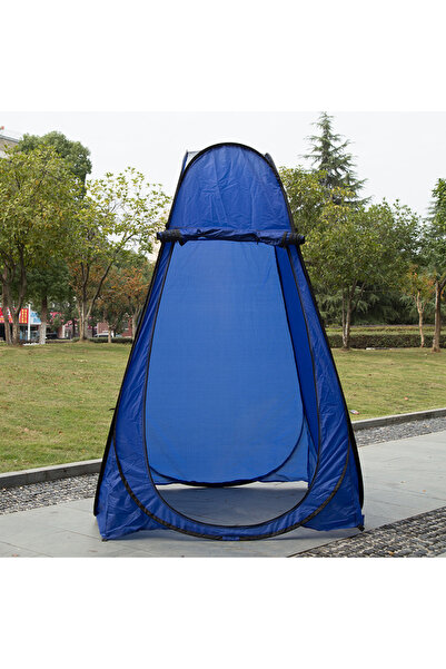 RICHIE Giyinme kabini giyinme çadırı kamp çadırı seyyar wc mavi