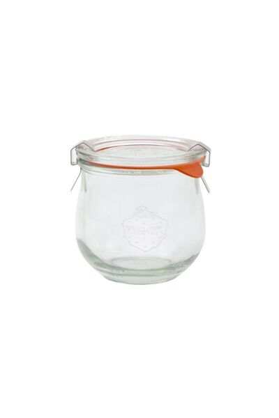 Weck 370 ml Tulip Glass Storage Jar (4 Pieces)