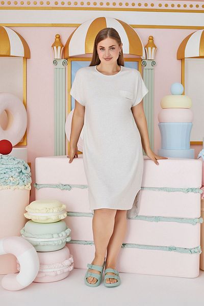 Sevim 15673 Model Oversize Tunic