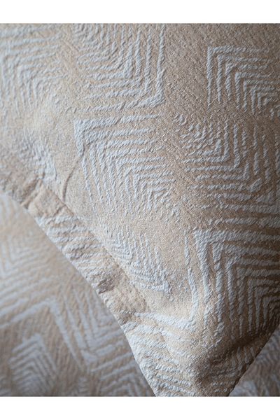 BED LİNE Areca Beige Bedspread - 230X240 cm Double