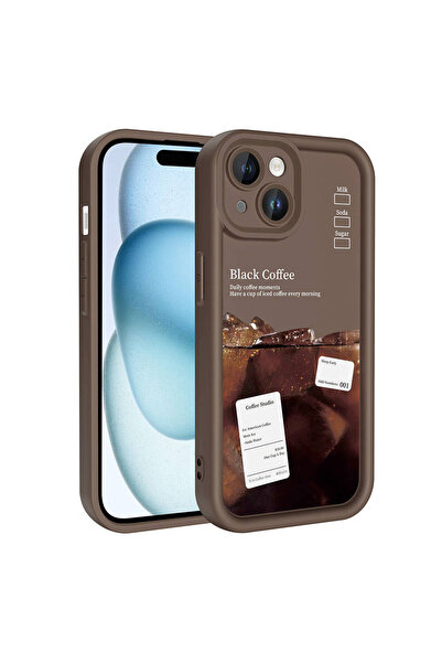 Rivor Apple iPhone 14 İçin Kılıf Kamera Korumalı Şık Tasarım Arka Yüzey Baskı...