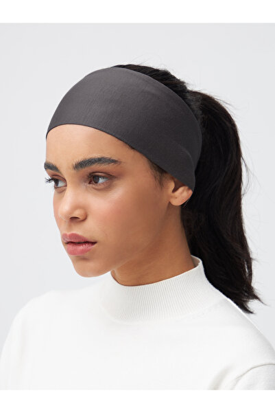 Femple Modest Dark Grey Hijab Bandana - Bandana Bone