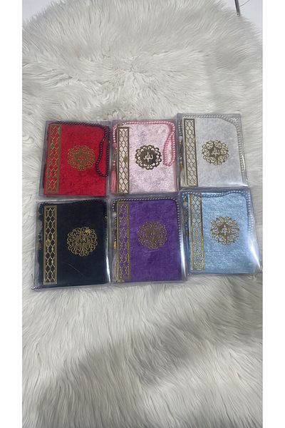 Classy Our 10-piece gift, mevlidlik boxed yasini sheriff and rosary set mixed colors