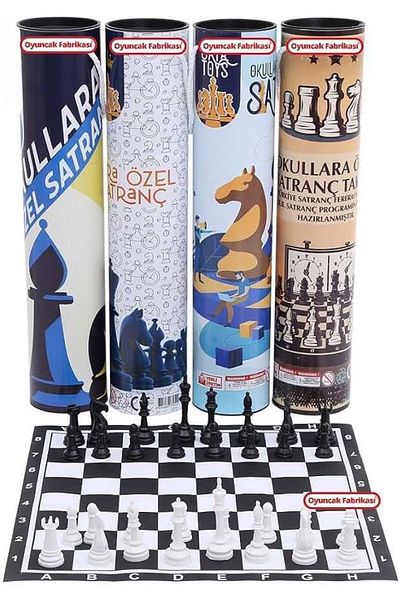 alpmodel Luxury Plastic School Chess Cloth Set - Roll 35x35