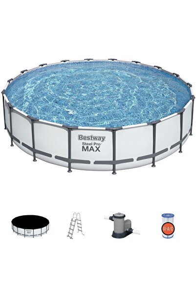 BESTWAY Steel Pro Büyük Aile Yüzme Havuzu 549 X 122 Cm 56462