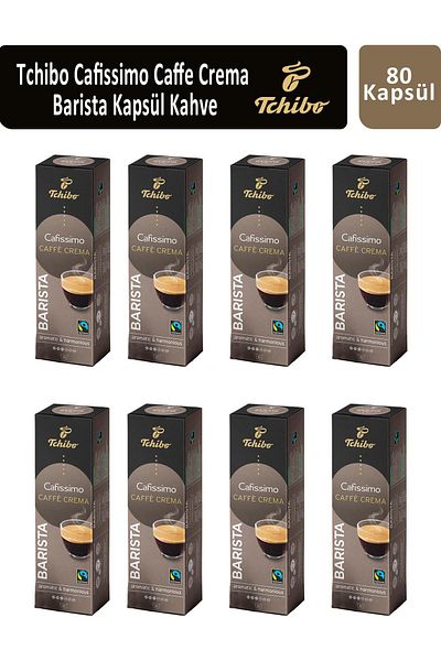 Tchibo Cafissimo Barista Coffee - 8 Caffe Crema Capsules