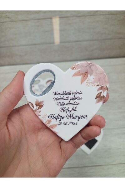onuratasarlat 25 adet kalp açacak magnet hafızlık