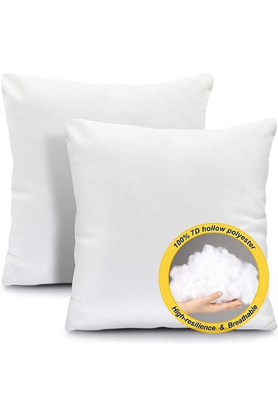 İzgi Concept 2 τεμάχια Evo Plus Throw Pillow Inner Pillow Micro Gel + HCS Silicone Filled - Extra Plump 7 διαφορετικά μεγέθη