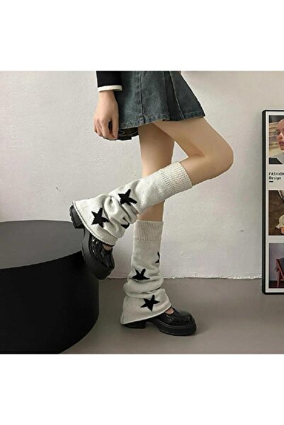 Köstebek Χαριτωμένο λευκό κολάν με αστέρια
