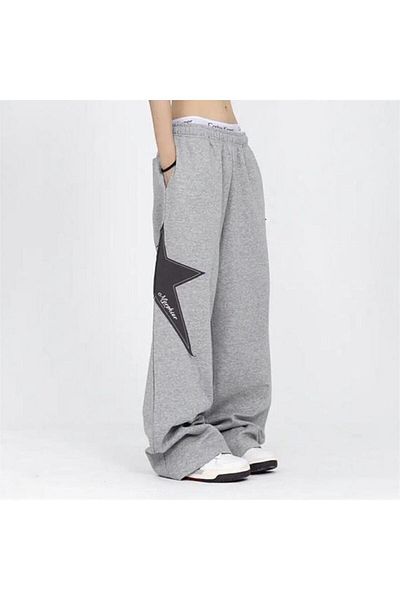 Köstebek Γκρι φούτερ σε στυλ Harajuku Streetwear