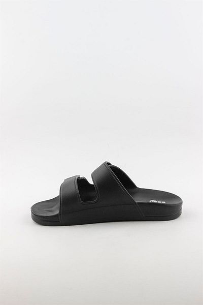 AkınalBellaa Παντόφλες Unisex με διπλό Velcro Akınalbella Μαύρες