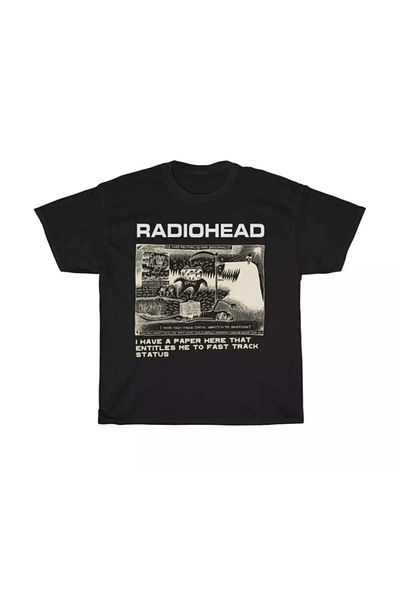 Köstebek Black Unisex μπλουζάκι Radiohead Dna Breeding