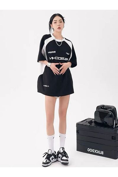 Köstebek Ασπρόμαυρο μπλουζάκι Unisex με στάμπα Blackleon