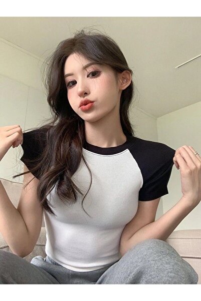 Köstebek Базовий боді з короткими рукавами Raglan