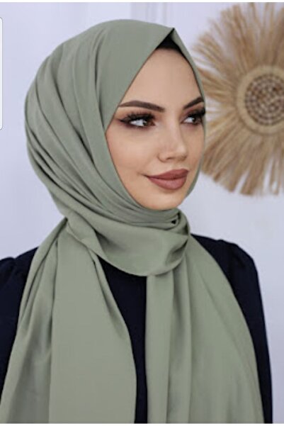 Trablus Πολυτελές μεταξωτό σάλι Μεδίνας από πράσινο λακκόρι