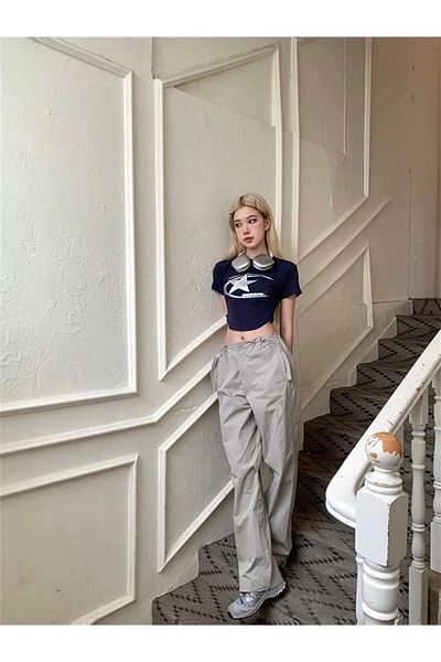 Köstebek Tricou cu jumătate albastru Cosmos Star Graphic