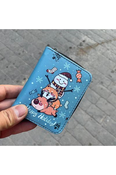 Köstebek Portofel scurt de iarnă de vacanță de Anul Nou