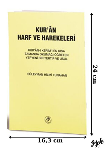 Fazilet Çocuk Yayınevi Kur’an Harf ve Harekeleri ( Küçük Boy )