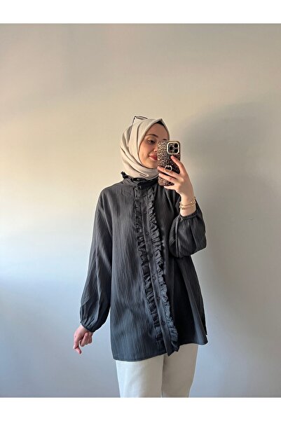 Ketche Dik yaka tunik gömlek