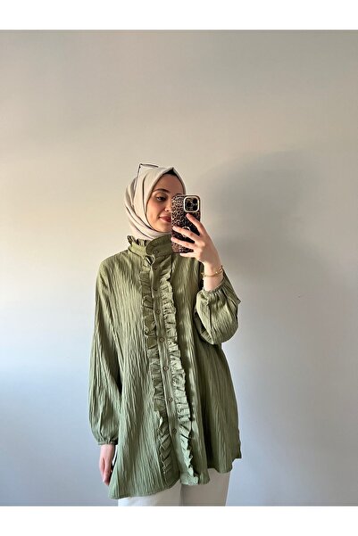 Ketche Dik yaka tunik gömlek