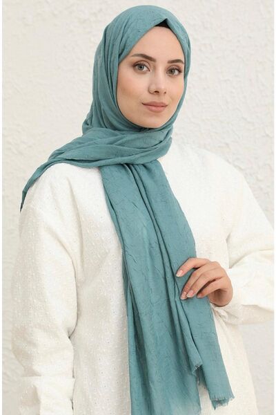 Mides scarf Σάλι από μπαμπού πράσινο μέντας