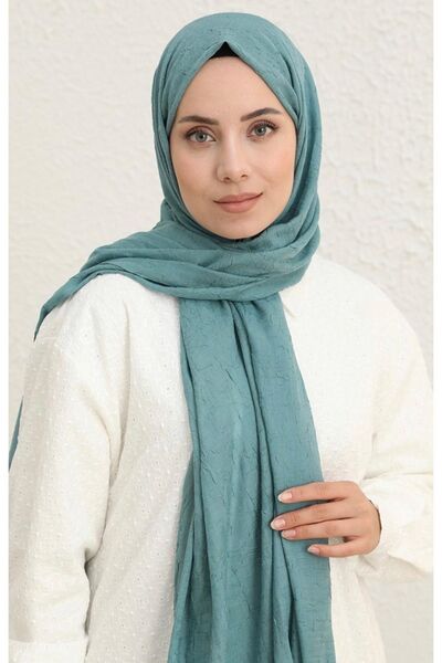 Mides scarf Σάλι από μπαμπού πράσινο μέντας