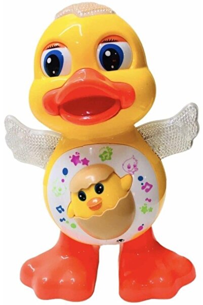 Genel Markalar Pilli Işıklı Müzikli Danscı Ördek Oyuncak Cnl-6668