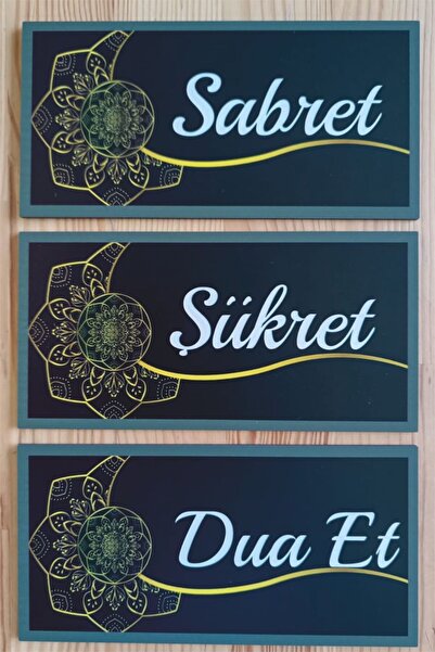 UNT Rămasă, Recunoștință, Rugăciune Pictură colorată din 3 piese 20x40 cm