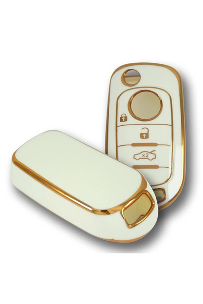 bigkey Fiat Egea Switchblade Auto Key Control Container Case Auto Keychain