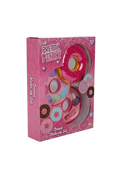 Nilly Toys Donut Şekilli 2 Katlı Makyaj Güzellik Seti 2596