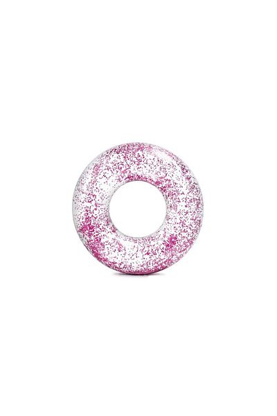 NillyToys حلقة سباحة 107 سم لامعة منقوشة بحرية لحمام السباحة ISC56274
