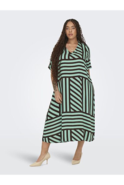 Only Carmakoma Carcaylee Orta Boy Elbise