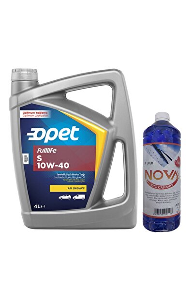 opet Fulllife S 10w-40 Sentetik Motor Yağı 4 L + 1 Lt Oto Cam Suyu