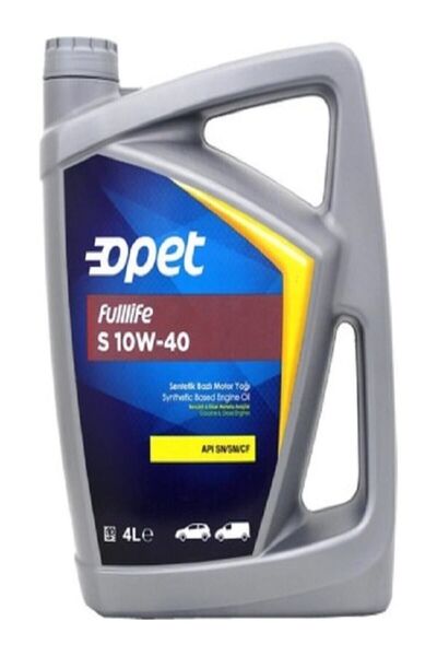 opet Motor Yağı 10w-40 4 Litre