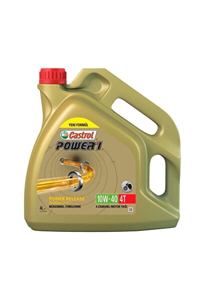 CASTROL Power 1 4t 10w-40 4 L 4 Zamanlı Motosiklet Motor Yağı