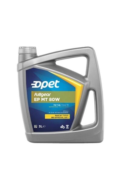 opet Mt 80w-ep 3 Litre Motor Yağı (distrübitör Garantili)