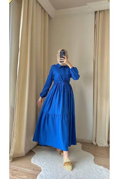 PARQAURA Summer Hijab Wrap Dress