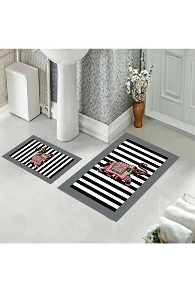 festivalya Αντιολισθητική βάση, πατάκι μπάνιου, πατάκι μπάνιου Elephant, Σετ ...