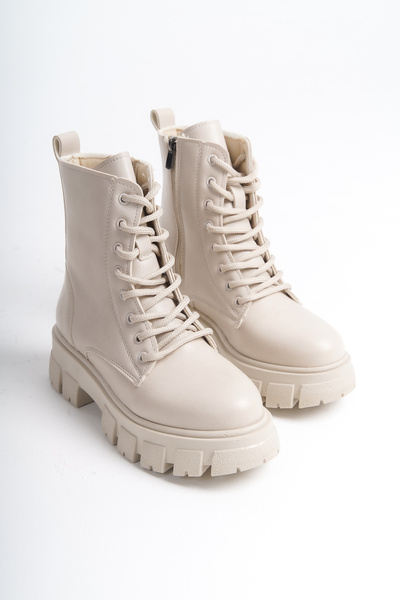 BAKGİY Bej Cilt Kadın Bot BG1001-116-0002