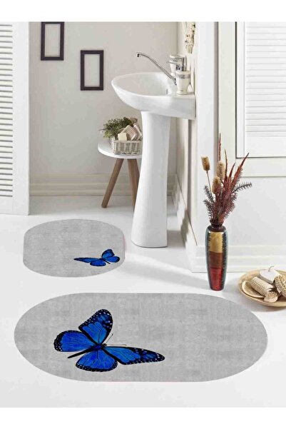 festivalya Protivklizni đon Kupatilski otirač Toaletni set sa sivim podom i u...