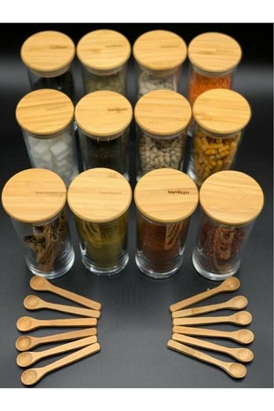 Bambum Zolla Prestige 24 Piece Spice Bowl with Spoon