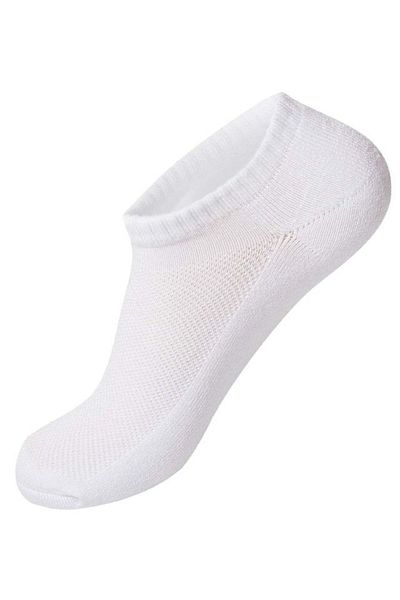SOYTEMİZ Unisex Βαμβακερά Αόρατα Αθλητικά Αθλητικά Κάλτσες Λευκές 12 Ζεύγη