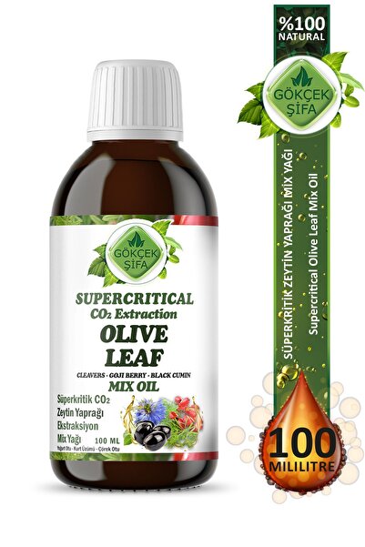 Gökçek Şifa Zeytin Yaprağı Süperkritik Mix Yağı 100 ml (OLİVE LEAF SUPERCRİTİ...