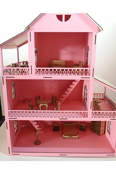 Hediye Arasi بيت اللعب الخشبي