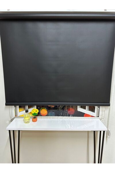 İREMKARAHOME BLACKOUT IŞIK GEÇİRMEYEN STOR PERDE SİYAH