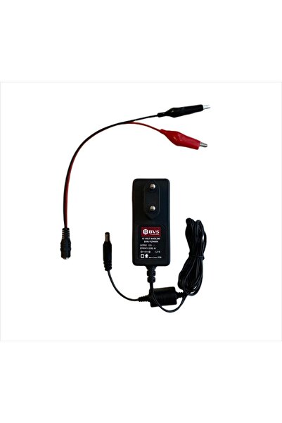 Bvs Elektronik 12 Volt Akü Araba Şarj Cihazı Adaptörü - Otomatik Kesicili Öze...